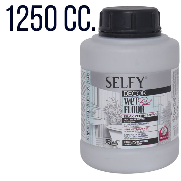 Selfy decor wet floor paint 1250cc.