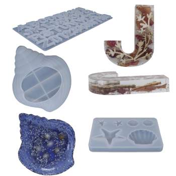MOLDES DE SILICONA PARA RESINA