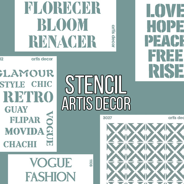 Plantillas Stencil Artis Decor